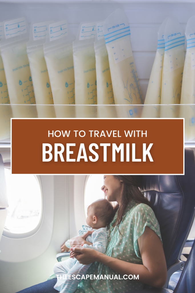 how to travel with breastmilk