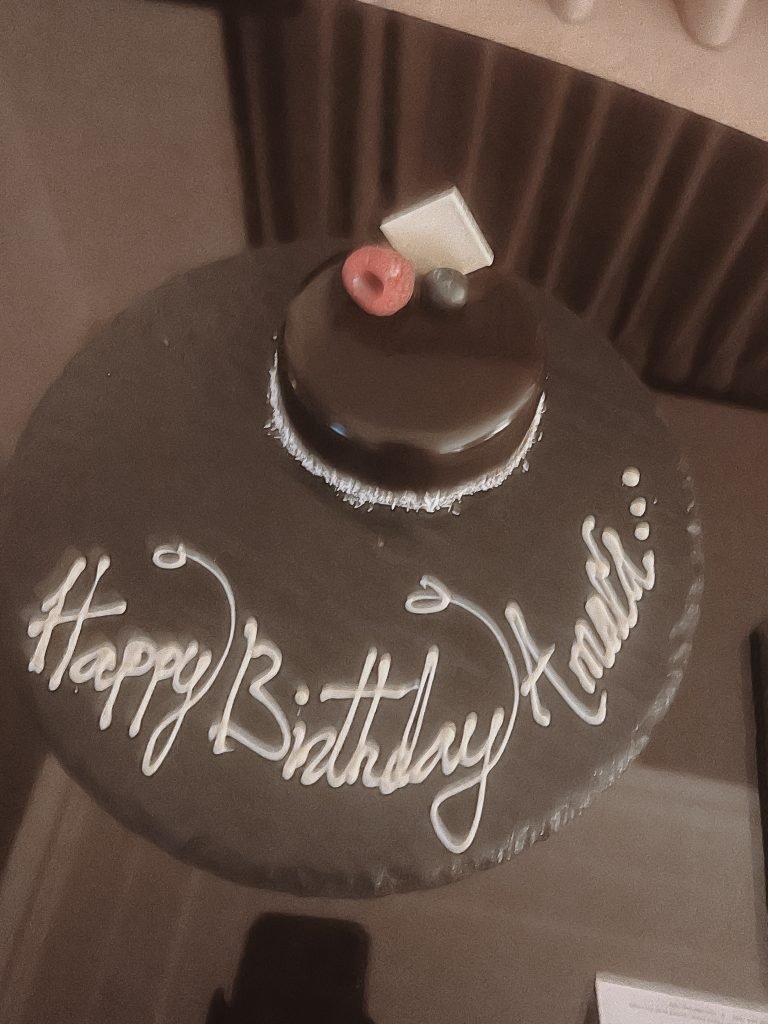 birthday cake conrad hotel dubai